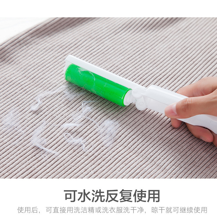 衣服刷毛器粘毛器除毛除尘静电去毛刷大衣羊绒刷多用双面除毛刷详情36