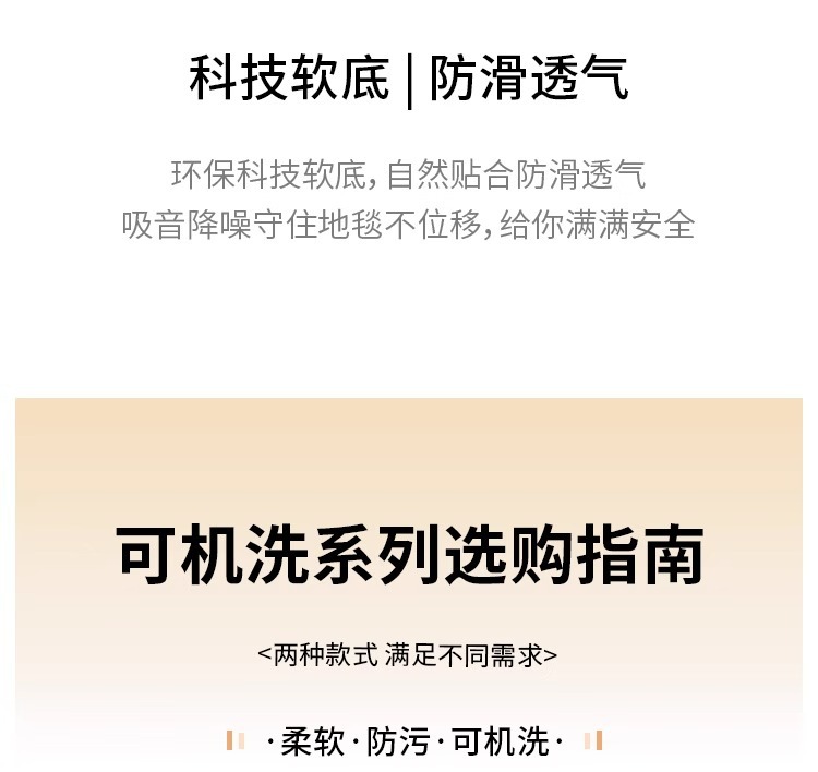 可机洗地毯客厅2024新款秋冬卧室水洗房间床边茶几地垫免洗可擦详情25