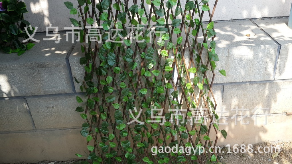 Artificial fence guardrail net, artificial grass fence net, artificial plant leaf fence, artificial rattan fence, artificial flower, artificial lawn, artificial tree, artificial rattan, artificial flower, artificial green pic 3