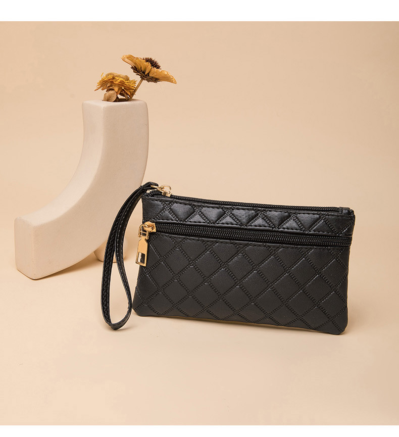 手腕式钱包长高级感气质手拿包双层手机小包大容量零钱收纳包卡包详情15