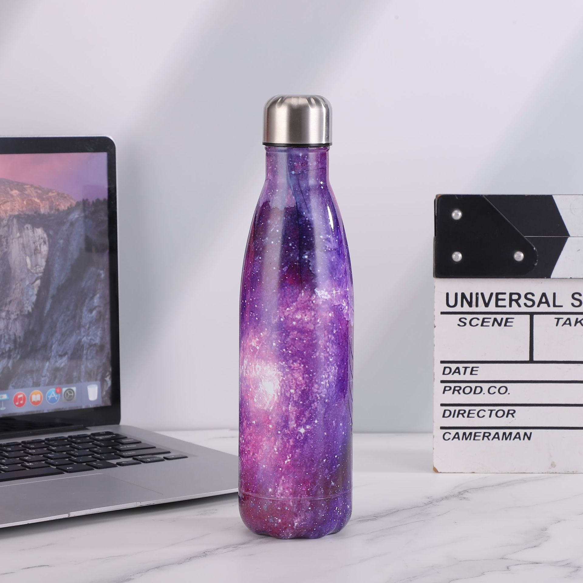 Cross-border Amazon stainless steel cola bottle, 304 double-layer vacuum insulated cup, American sports water cup, portable cup pic 11