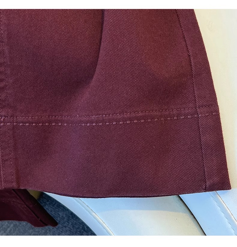 新款高腰复古小个子加绒九分直筒裤深蓝色牛仔裤阔腿裤女秋冬2024详情21