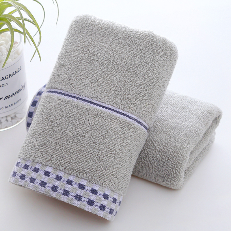 Pure cotton towels for adult household use, thickened absorbent face towels, all-cotton face towels, advertising gifts, towel wholesale, embroidered logo pic 44