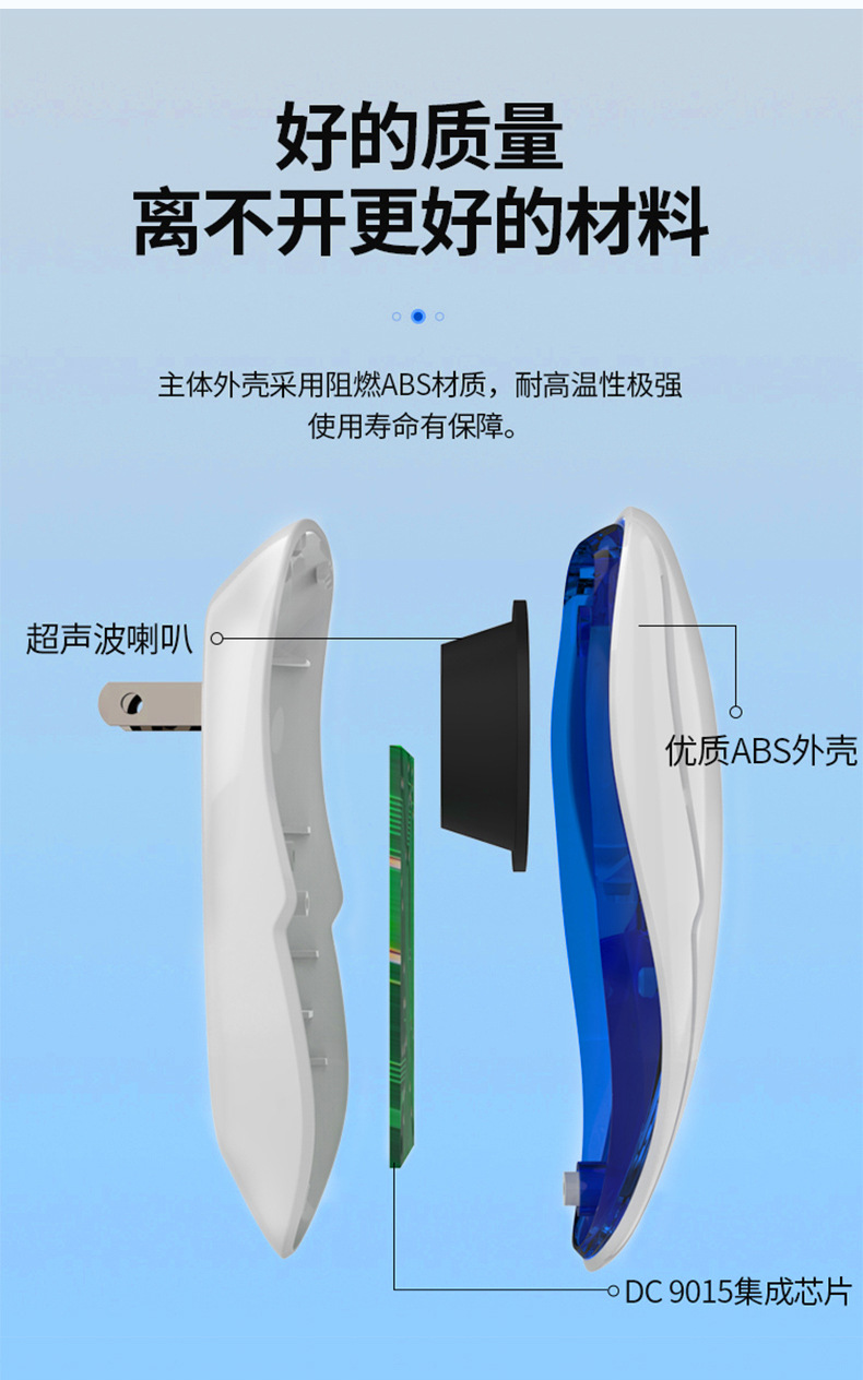 Household electronic rat, insect and mosquito repellent, multi-functional ultrasonic mosquito, insect and rat repellent, high-power repelling device pic 6