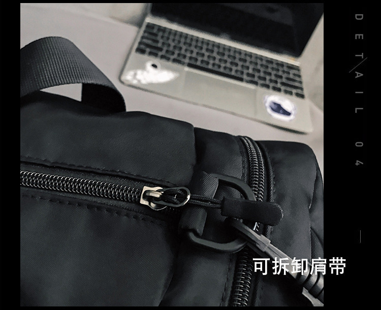 手提短途旅行包女潮牌时尚休闲斜挎包干湿分离运动大容量健身包男详情29