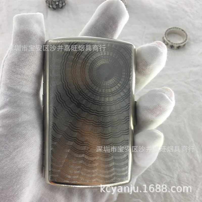 792 Fashionable and exquisite metal Small Cigarette box, 12-cigarette box, personalized metal cigarette box, portable and popular cigarette box pic 5