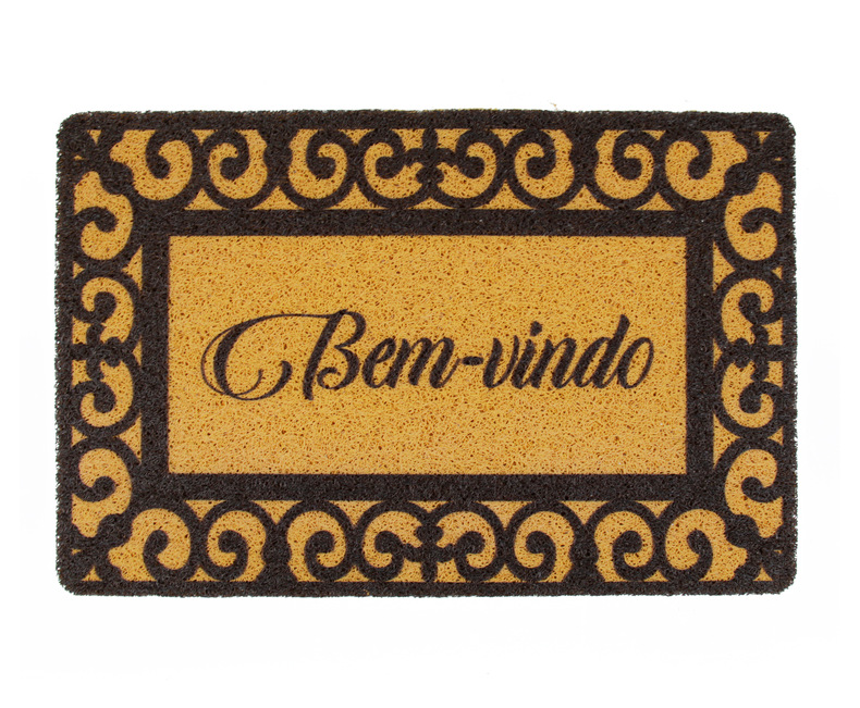 仿椰棕入户门垫圣诞玄关门口进门丝圈脚垫防滑入门万圣节pvc地垫详情14