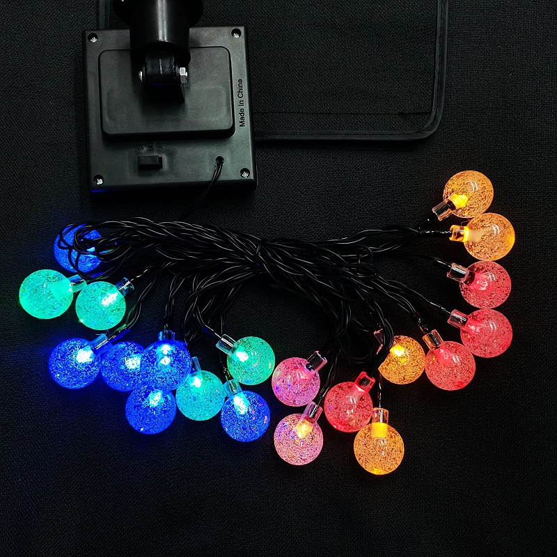 Solar light strings, flashing light strips, landscape lights, seven-color outdoor waterproof courtyard decorative lights, Easter pic 10