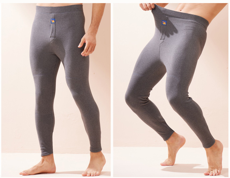 保暖裤女士加厚加绒棉裤冬季内穿棉毛裤男士羊羔绒驼绒打底裤秋裤详情32