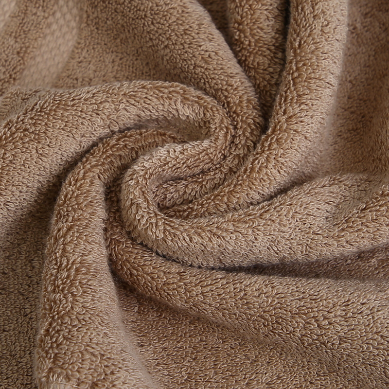 Wholesale long-staple cotton towels, pure cotton thickened non-shedding gift towels, absorbent adult printed logo face towels pic 6