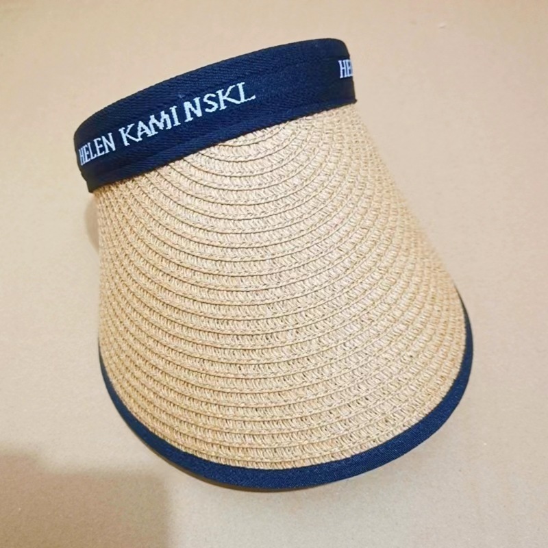 空顶帽防嗮遮阳帽子百搭网红同款户外草帽防紫外线鸭舌太阳帽批发详情9