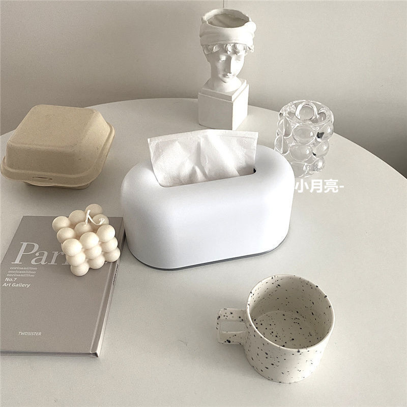 ins韩国风简约北欧风纸巾盒抽纸盒餐巾纸盒客厅卧室桌面收纳整理详情12