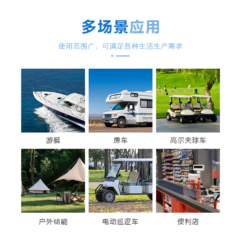 厂家直供AGV动力电池高尔夫球车锂电池电动叉车平移车60V锂电池电详情12