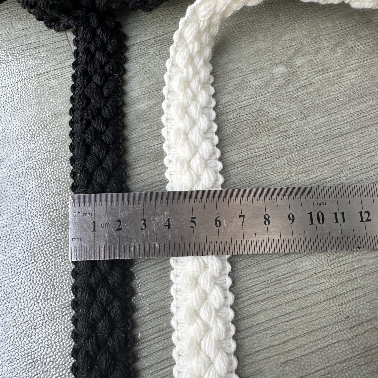 小香风包边花边辅料小波浪卷边大衣外套袖口领口手工diy编织配饰详情8