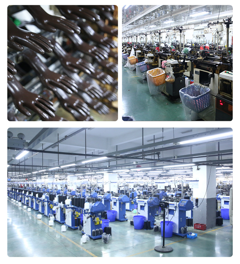 Seamless woven wear-resistant gloves for industrial buildings, anti-cutting gloves, leather-coated sweat-absorbing and breathable protective gloves for automobile factories pic 20