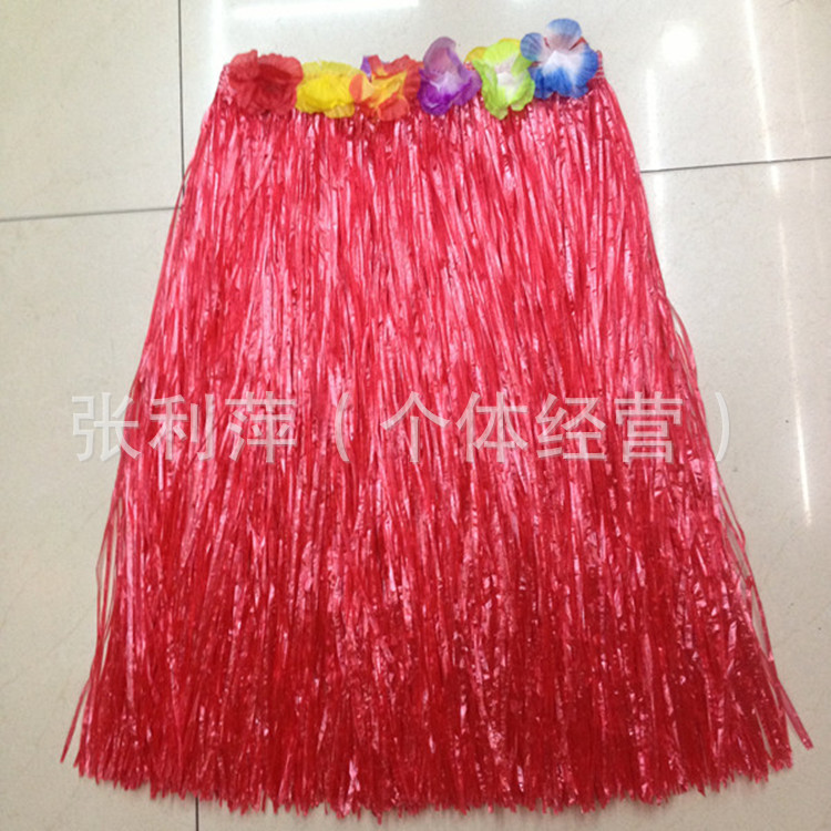 60公分草裙大红_副本