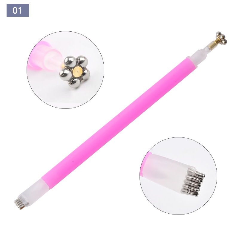 New nail art tools: cat-eye magnet nail polish glue, multi-functional nail art cat-eye magnet pen shanilak pic 5