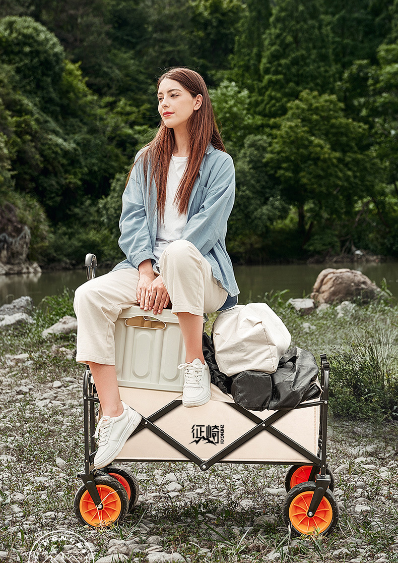 Factory direct supply outdoor camping carts, campsite carts, portable folding carts, camping carts, lightweight grocery shopping camping carts pic 26