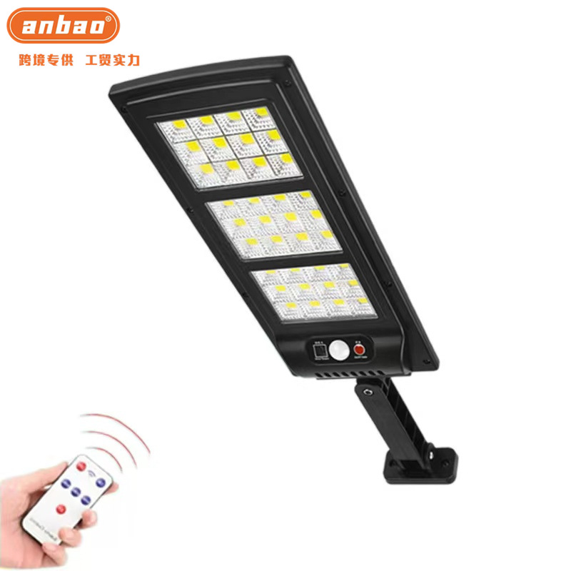Factory direct sales of new solar lamps, COB garden lamps, outdoor human body sensor wall lamps, LED emergency lights and remote control lights pic 1