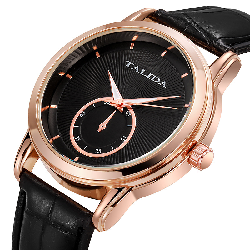 天力达商务防水手表男士简约防水夜光商务复古腕表非机械石英运动详情2