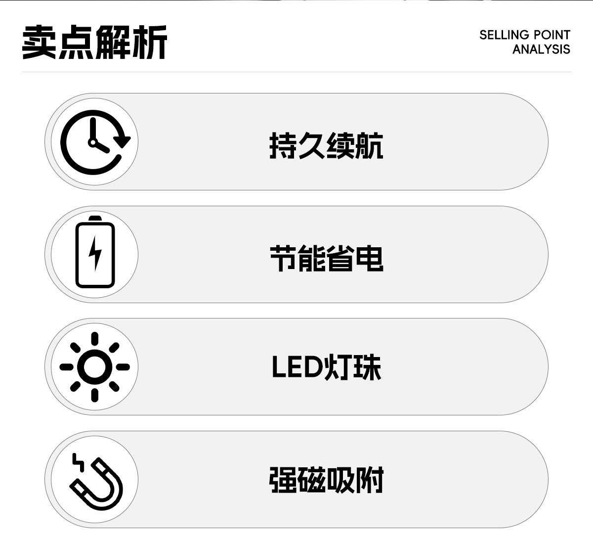 Outdoor lighting fixtures, work camping lights, hook lights, emergency camp lights, LED round lights, car LED lights, tent red lights pic 6