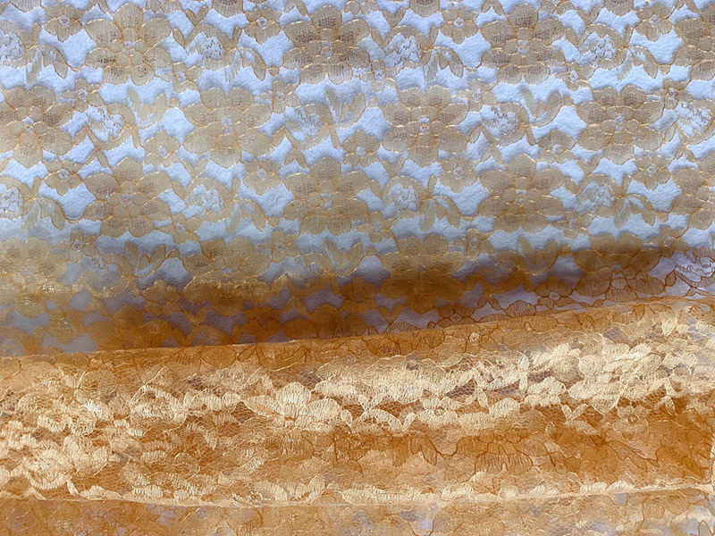 Factory direct sales of large orchid lace fabric, Chinese-style bright silk fabric skirts, wedding dresses, lace trim accessories pic 21