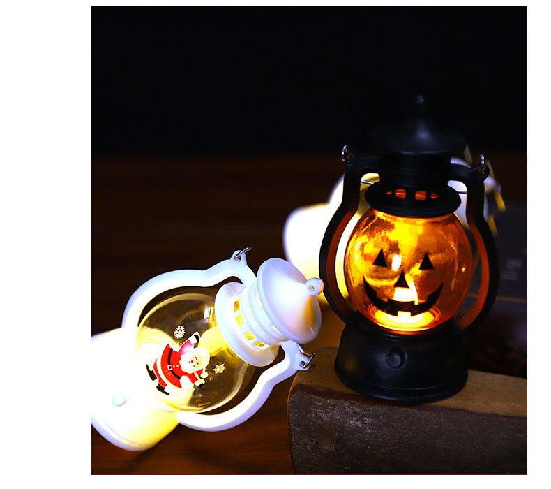 Christmas decorative wind lamps, portable led small oil lamps, illuminated horse lanterns, shopping mall decorations, gifts, scene arrangements, hanging ornaments pic 11