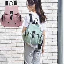 外贸新款复古潮女生户外帆布背包书包时尚双肩包厂家批发一件代发详情14