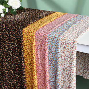 Korean silk printed fabric, Hanfu ancient costume printed fabric, fashionable clothing dress, floral print fabric pic 5