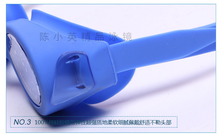 Factory direct sales of high-quality silicone anti-fog swimming goggles, electroplated wear-resistant swimming goggles, and outdoor diving glasses wholesale pic 7