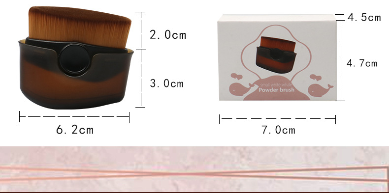 素姬连新款单支55号便携粉底刷网红魔术刷 无痕不吃粉遮瑕化妆刷详情24