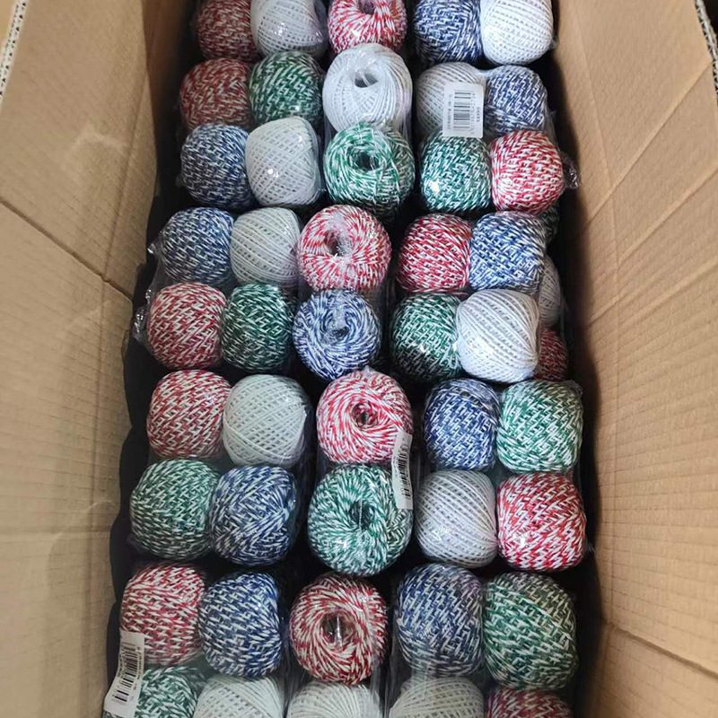 Zongzi string, all-cotton string, cotton string, zongzi string, zongzi string, cotton string ball, colorful cotton string, colored cotton string, red and white string pic 6