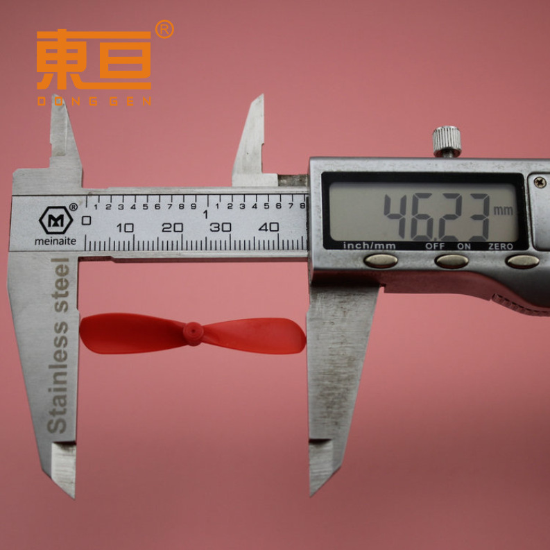 Φ460.8AZF red four-axis opposing propeller, forward and reverse propeller, aircraft propeller, fan blade, two-blade propeller pic 3