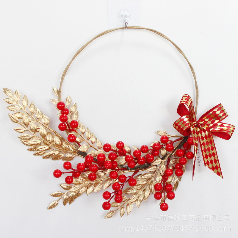 New Year decorations: Red fruits for the Year of the Tiger, prosperity fruits, New Year flowers, wreaths, home hangers, door hangers, wall decorations, housewarming and Spring Festival decorations pic 7