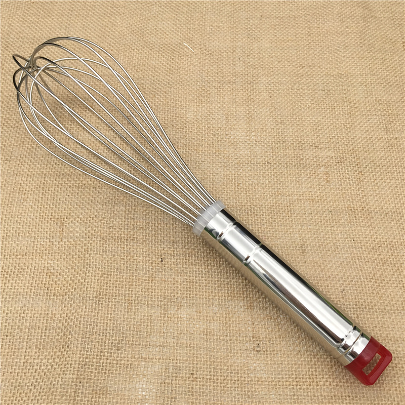 不锈钢红头12线打蛋器35CM-14寸  烘焙打蛋器手动详情5