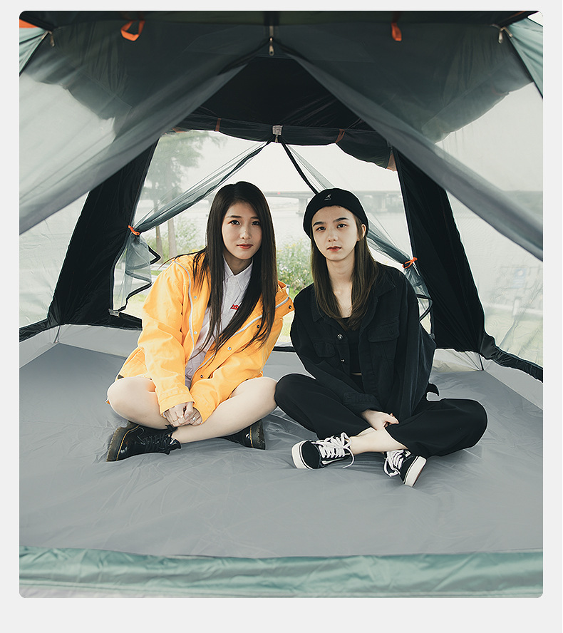 帐篷户外 全自动速开沙滩露营帐篷防雨多人野营 四面帐篷厂家批发详情8