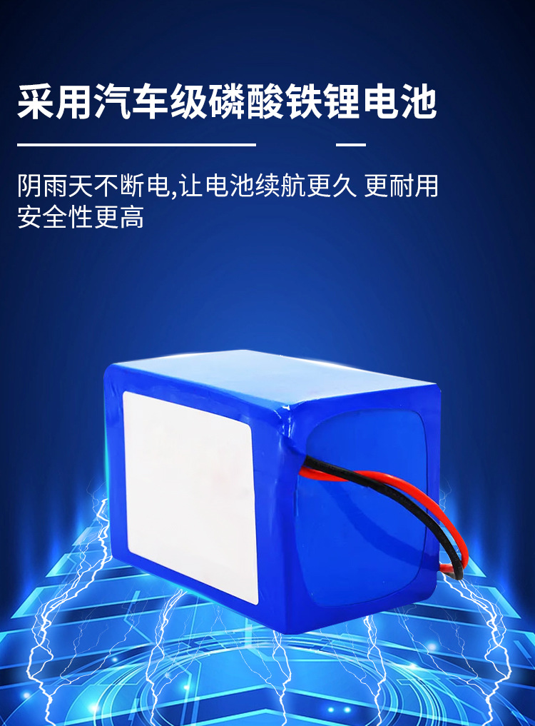 太阳能投光灯户外感应家用景观庭院灯路灯led超亮壁灯厂家批发详情13