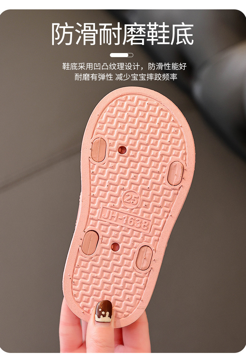 儿童凉鞋夏女童2022新款女孩软底防滑小中大童宝宝学生沙滩鞋详情7