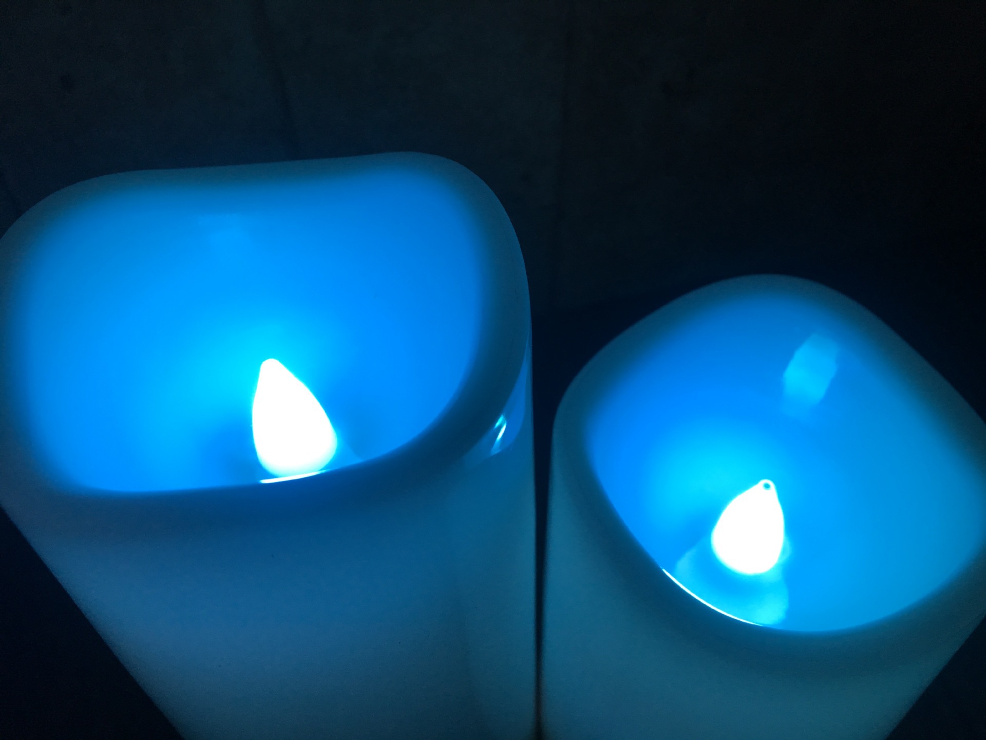 Creative led electronic candle lamp simulation 18-key intelligent remote control candle decorative handicraft display item pic 7