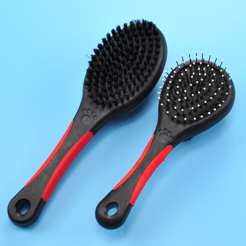 Double-sided pet comb, dog needle comb, grooming comb, knot comb, hair removal, bathing comb, dog supplies pic 1
