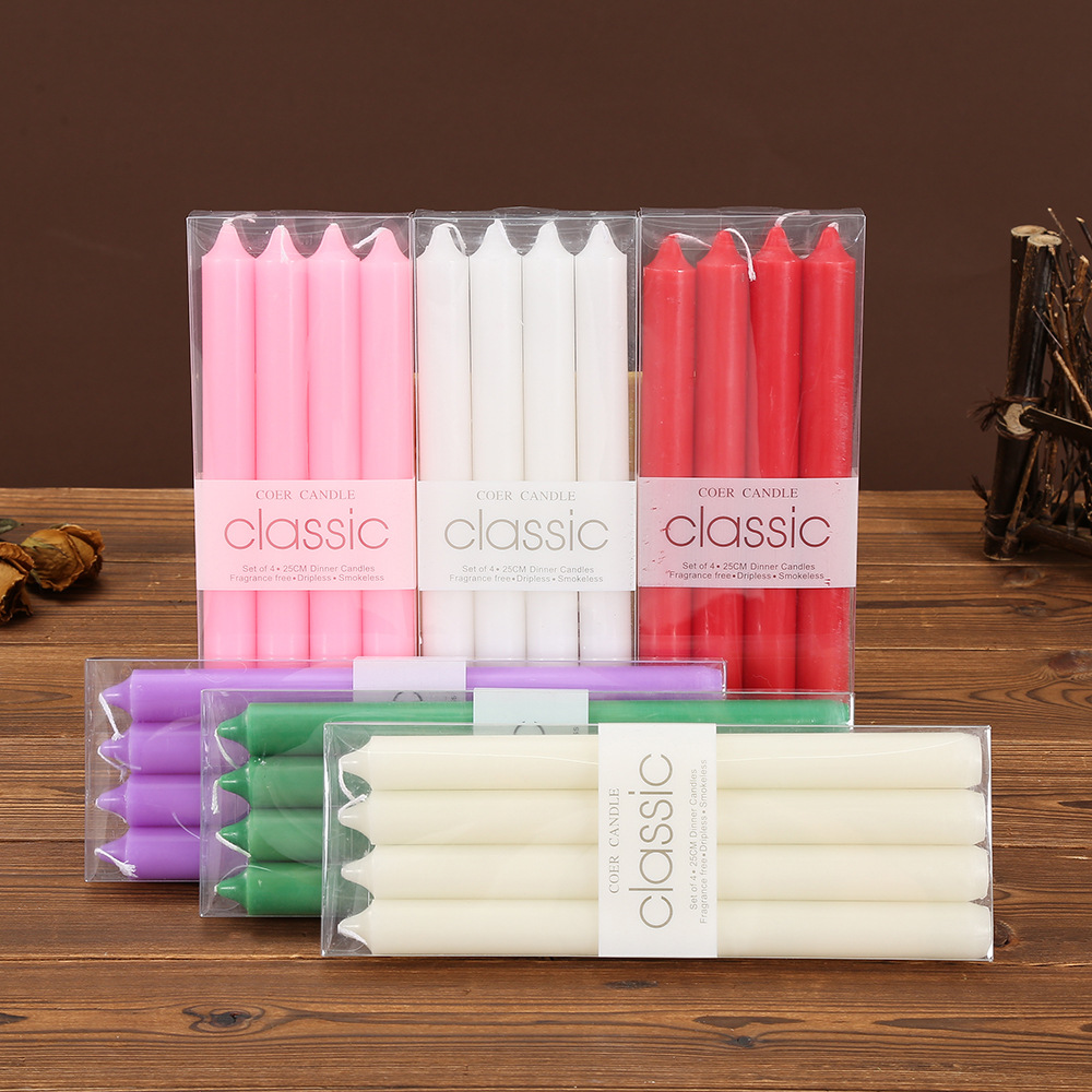 欧式无烟杆蜡 西餐厅婚庆长杆蜡烛 浪漫烛光晚餐装饰品烛台蜡烛详情2