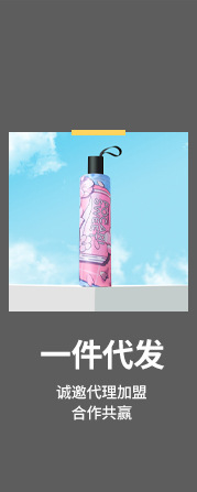 大号十骨折叠彩虹伞手动三折晴雨伞批发定广告制礼品伞 umbrella详情22