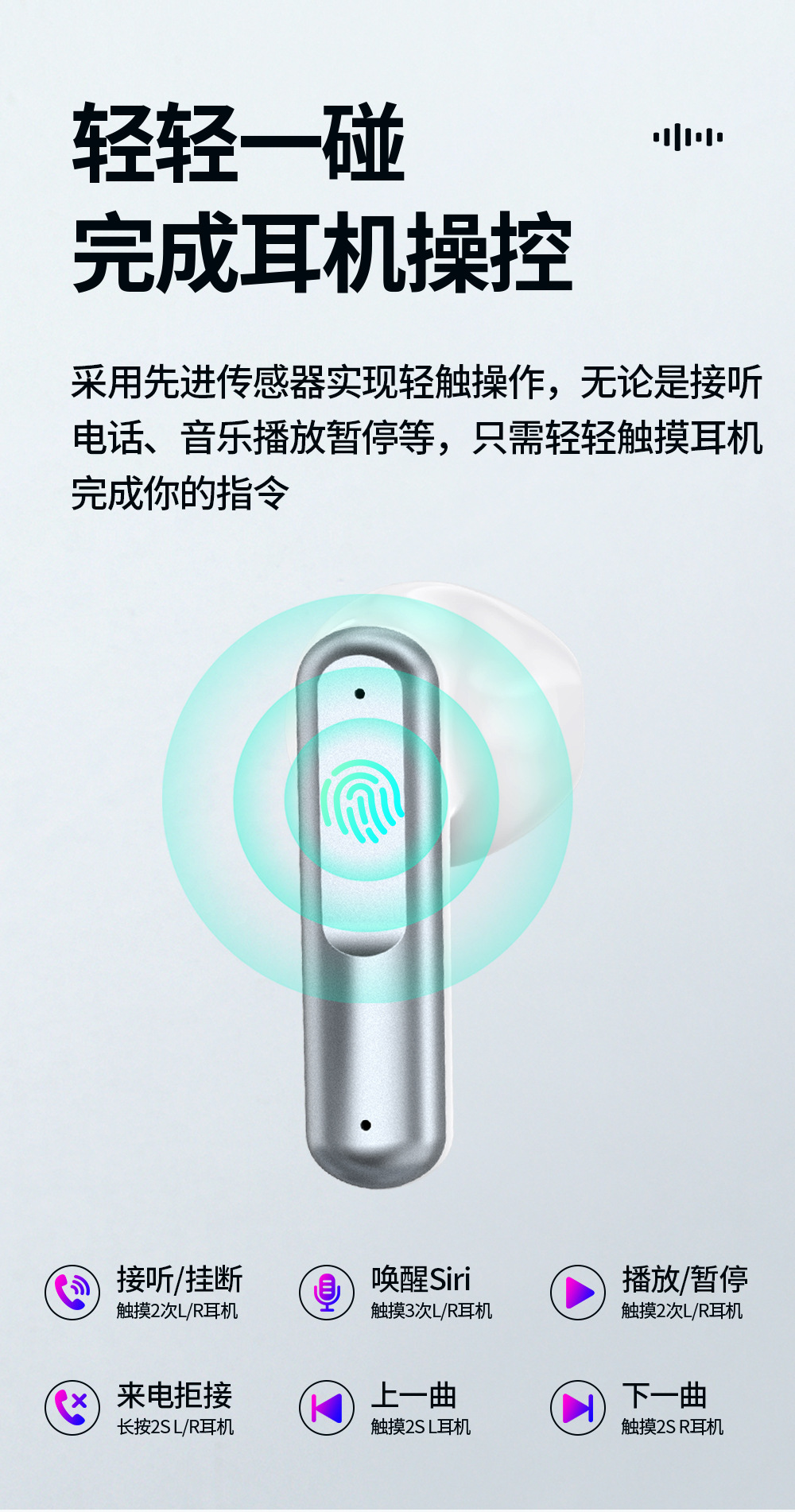 Celebrat新款私模TWS无线蓝牙耳机好音质手机重低音耳机工厂W61详情9