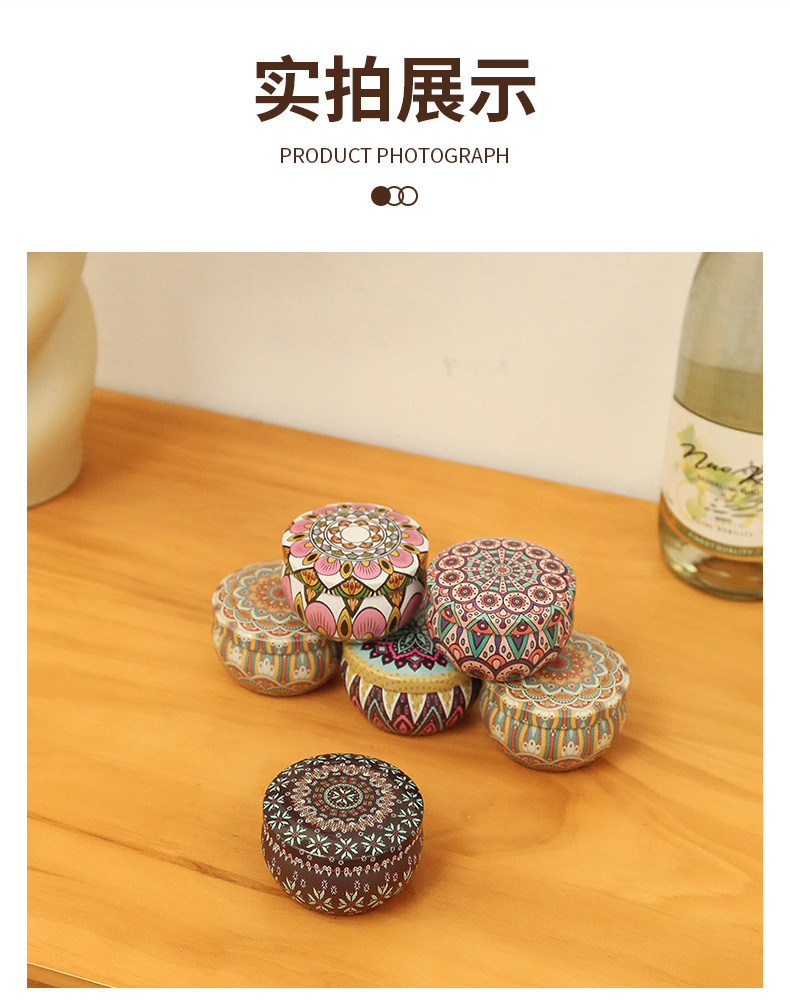 跨境货源植物水晶石干花蜡烛生日浪漫卧室伴手礼物大豆蜡香薰蜡烛详情19