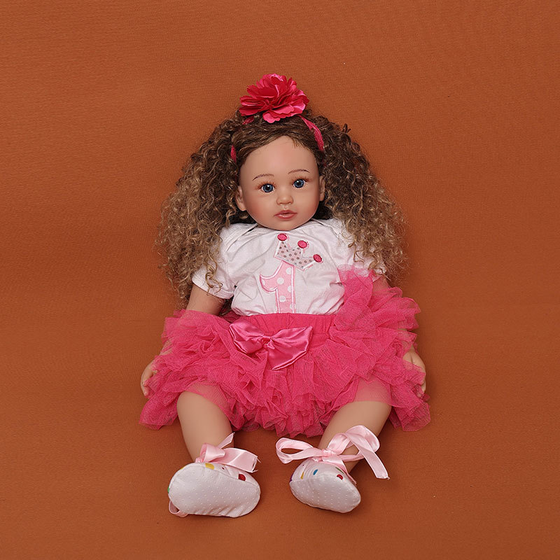 50厘米硅胶超软Q弹宝宝 仿真婴儿重生娃娃 新生儿模特跨镜出口详情17