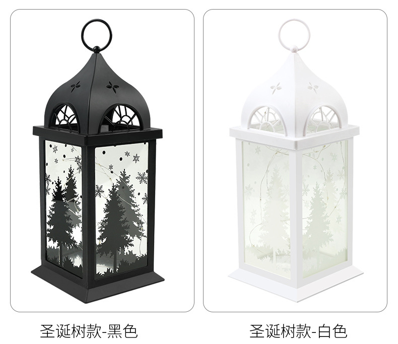 Wholesale of Christmas illuminated light hanging ornaments, illuminated hand-held wind lamps, bar window displays, restaurant and shopping mall decoration and decoration props pic 4