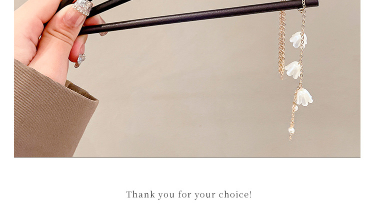 Ancient-style sandalwood hairpins for women, a simple and elegant updo, a modern and stylish new Chinese-style hairpin, Hanfu cheongsam headwear pic 31