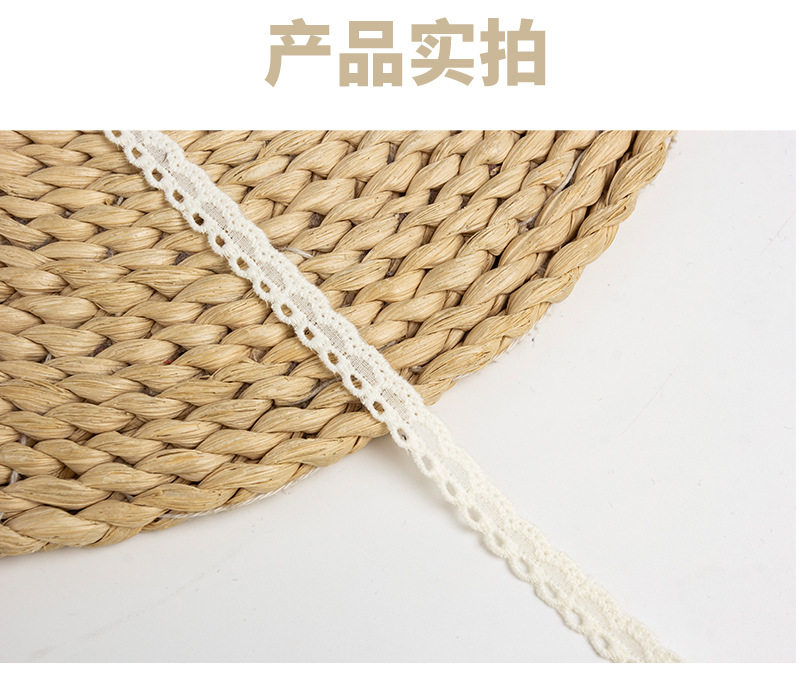 Factory direct sales of DIY Lolita decorative collars and skirts with hollowed-out cotton lace accessories in stock for wholesale pic 7