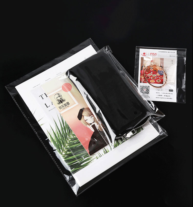 Develop wholesale self-adhesive OPP bags, self-sealing transparent plastic clothing, small accessories, card heads and general merchandise packaging bags pic 16