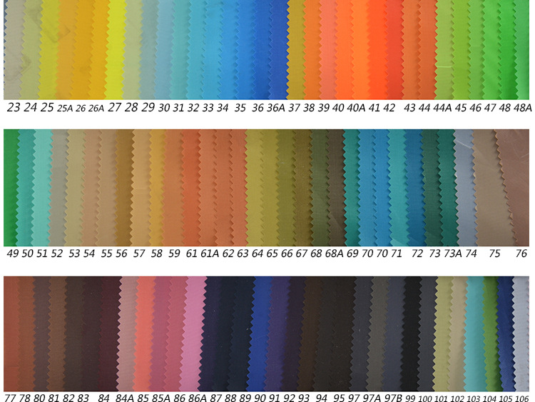 210D polyester lining, Oxford cloth, bag and handbag fabric, car cover lining, shopping bag lining, trousers lining. Complete range of colors, factory direct supply pic 9